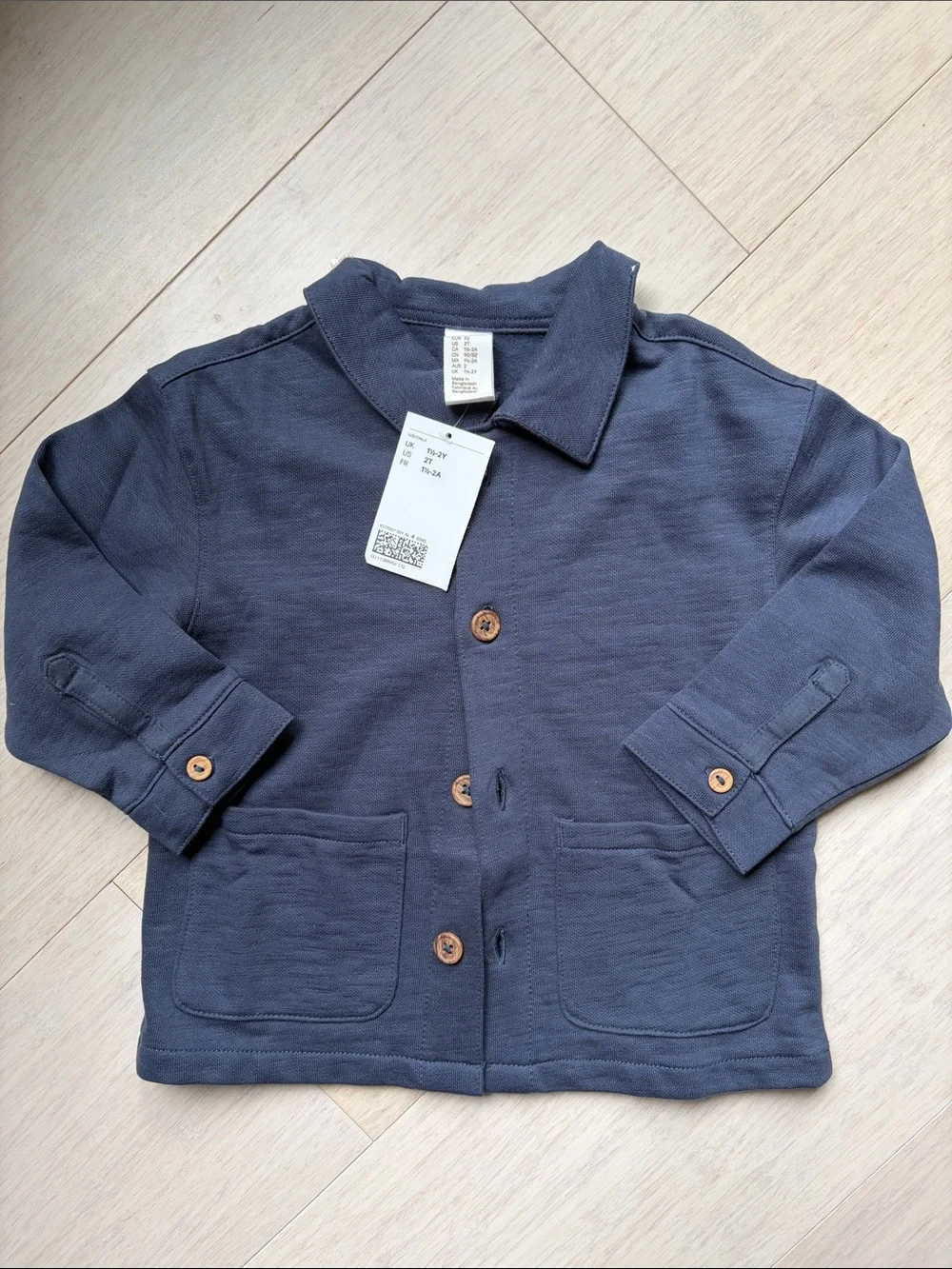 H&M Navy Blue Kids Blazer Jacket